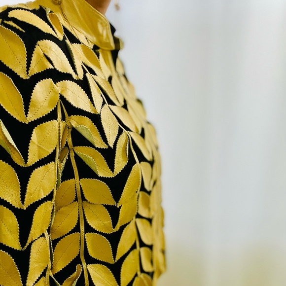 Vintage Stillman Studio Petal Leather Jacket - Picture 3 of 15